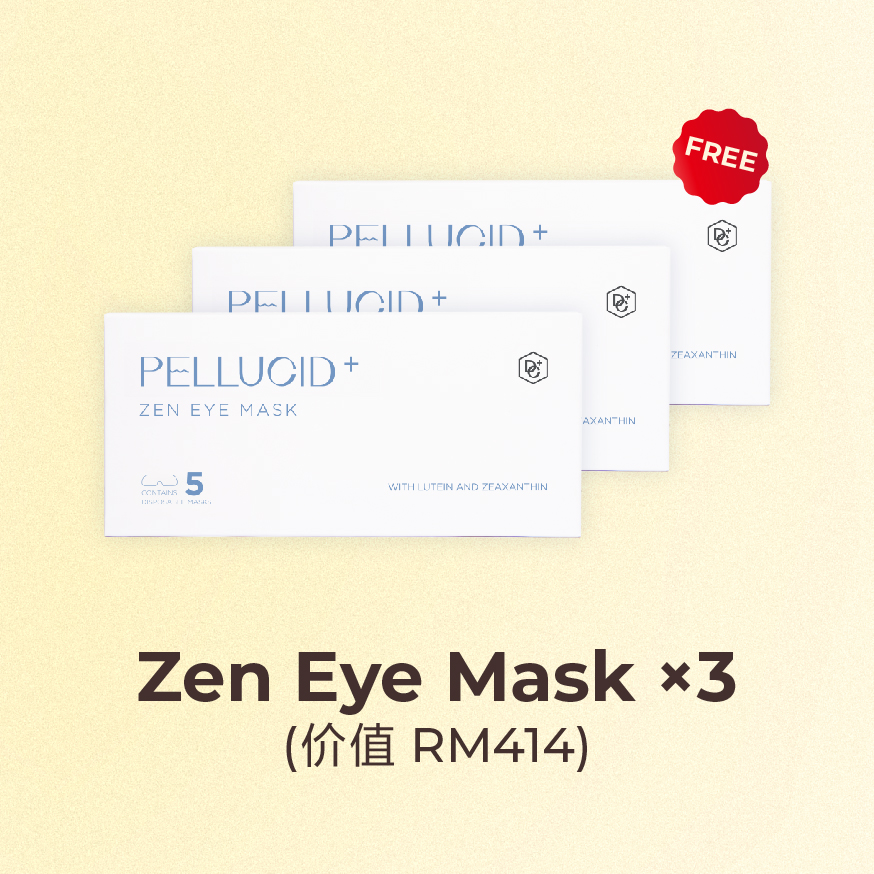 Pellucid Zen Eye Mask (3 boxes)